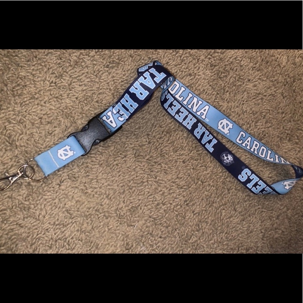 North Carolina Tarheels lanyard